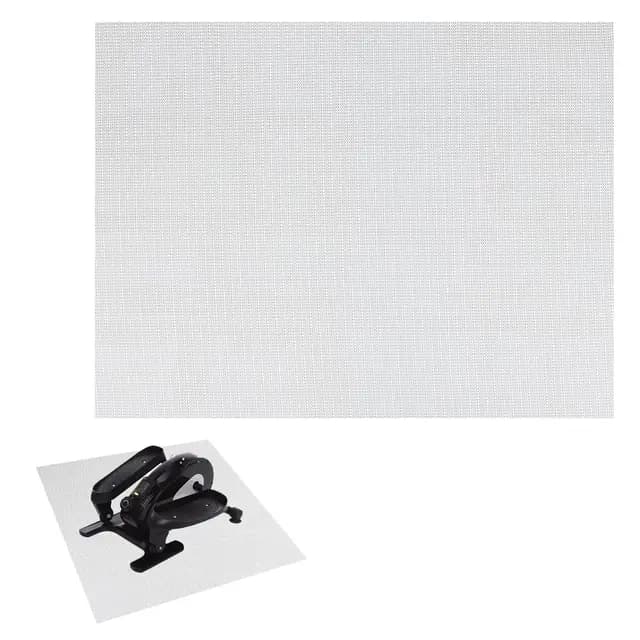NICENEEDED Alfombrilla Antideslizante Máquina de Ejercicios de Piernas Ellipse, Esterilla para Equipo de Ejercicio Adecuada para Pedaleadores Elípticos Debajo del Escritorio
