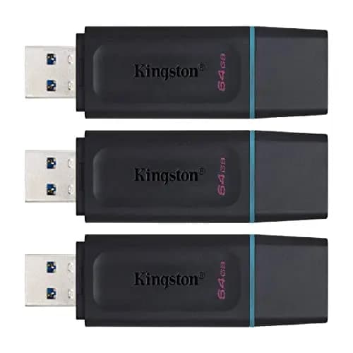 Kingston Unidad flash DataTraveler Exodia de 64 GB - DTX/64 GB (paquete de 3)