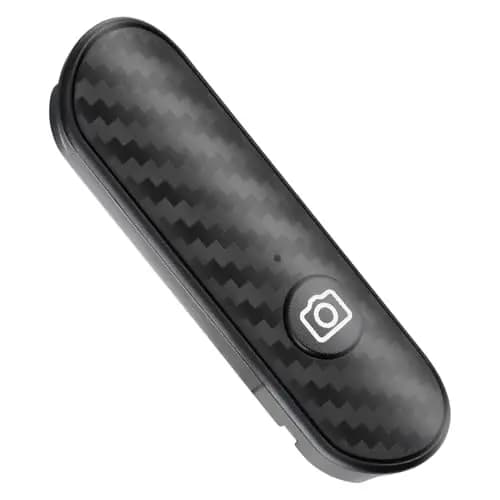 Disparador Remoto Bluetooth Recargable Control Remoto Inalámbrico para Selfies en Smartphones Obturador Mando Distancia Botón Selfie Alcance de 10m Mando Bluetooth Movil para Cámara con iOS y Android