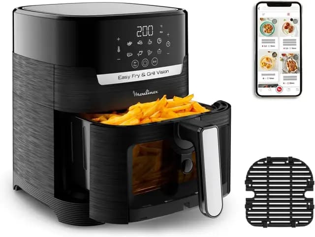 moulinex easy fry & grill vision
