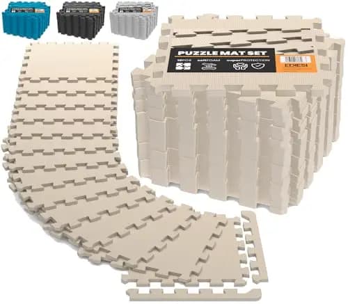 EDIESI Alfombra Puzzle EVA Suelo Gimnasio