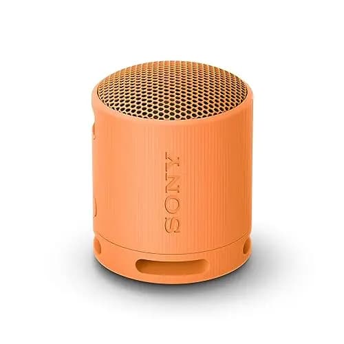 Sony SRS-XB100 - Bluetooth inalámbrico, portátil, ligero, compacto, para exteriores, altavoz de viaje, duradero IP67 impermeable y a prueba de polvo, batería de 16 horas, correa, llamadas manos