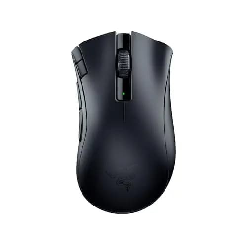 Razer DeathAdder V2 X Hyperspeed - Ratón Gaming inalámbrico, ergonómico para PC / Mac (interruptores mecánicos, Tecnologia Hyperspeed Wireless, Sensor óptico) Negro