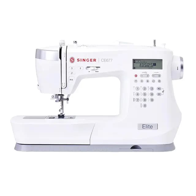 Singer Elite CE677 Máquina de Coser Computarizada 200 Puntadas
