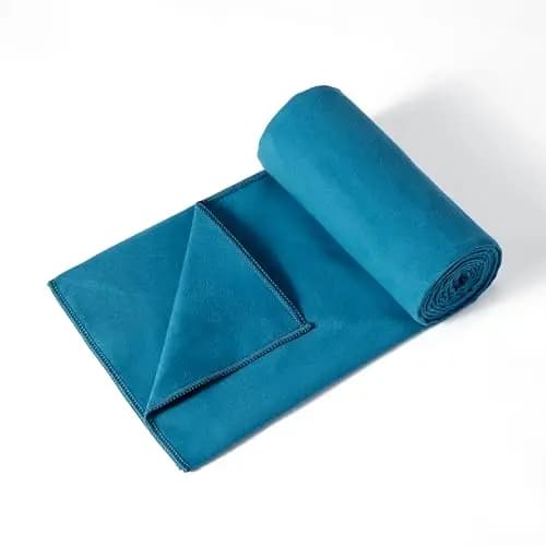 Amazon Basics Yoga Mat Towel, Hot Yoga, Soft, Sweat Absorbant