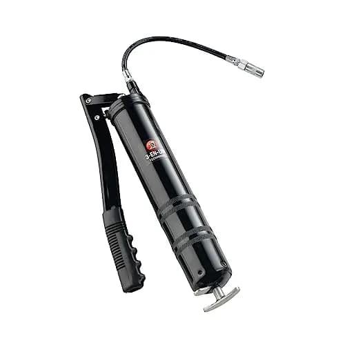 3-EN-UN-IN-One Bomba de engrase, Negro, para Cartucho de 400 gr