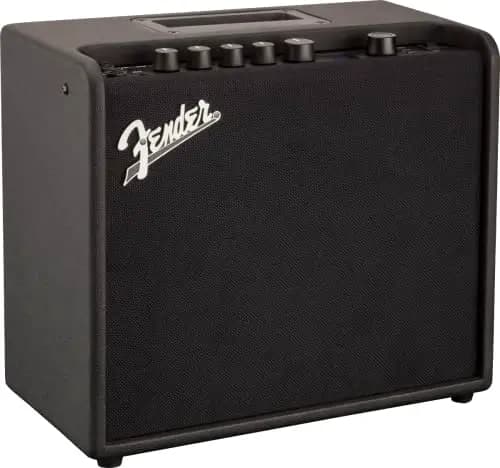 Fender Mustang LT 25, Amplificador Combo para Guitarra Eléctrica, Negro