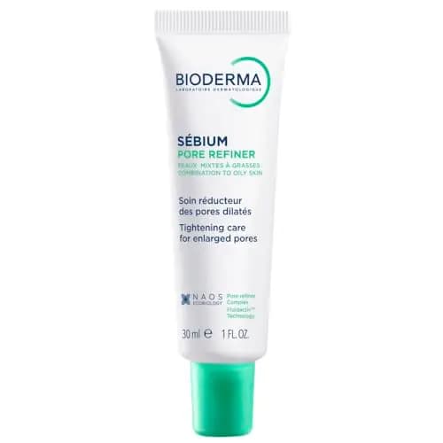 BIODERMA Sébium Refinador de Poros - Tratamiento Dermatológico Corrector de Poros Dilatados - Afina la Textura de la Piel, Reduce el Brillo - Prescrito por Dermatólogos - Tubo de 30 ml – Imagen 1