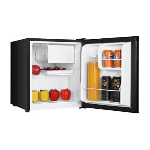 Corberó – Nevera pequeña - Mini Bar| CFHMB41N | 51x44x47 cm | Capacidad 41L | Rango 1-10 °C | 39 dB | Puerta Reversible | Patas Niveladoras | Color Negro