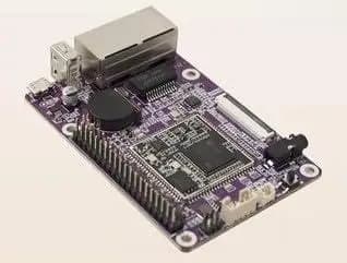 Purple Pi R1-Ido-Sbc2D06 - Ordenador de placa única - Puertos Ethernet duales de 100 m, sistema operativo Linux, procesador Cortex-A7 de doble núcleo de 1,2 GHz para redes y hogar inteligente