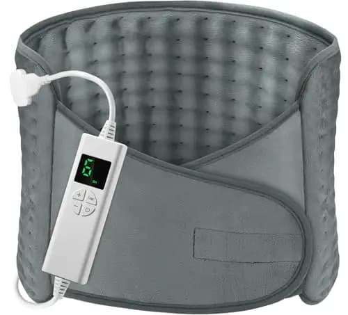 OneAmg Esterilla Eléctrica Cervical y Lumbar 126x30 cm Gris