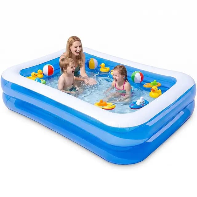 rgaden piscina hinchable rectangular – Imagen 1