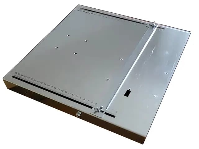 Mesa de sierra de calar Apta para todas las sierras, gran 380 mm x 380 mm