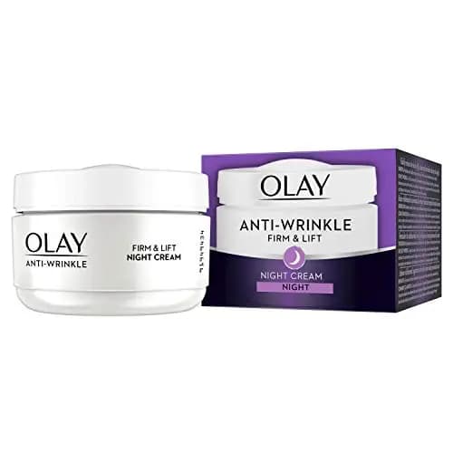 Olay Anti-Arrugas Firme y Levante Antienvejecimiento Crema hidratante Crema de Noche - 50 ml