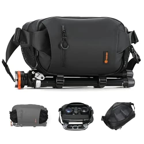 TARION Bolsa de Mensajero para cámara réflex Digital, pequeña Bolsa de Hombro para cámara réflex Digital, Bolsa de Mensajero, Bolsa Cruzada para cámaras réflex y compactas para fotografía de Calle – Imagen 1