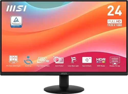 MSI Pro MP242L Monitor FHD 23,8" 100 Hz