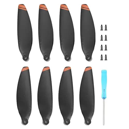 Hélices para Drones, 2 Pares, Alta Resistencia, Diseño Ergonómico, Rendimiento Optimizado, Accesorios para Drones, for Mini Drones, Fotografía Aérea, Profesionales y Aficionados