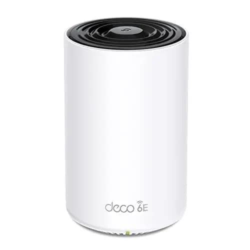 TP-Link Deco XE75 Pro Router Mesh WiFi 6E, AXE5400Mbps Tri-Band, Nueva Banda de 6 GHz, Puerto Ethernet de 2,5 Gbps, AI Mesh, Repetidor WiFi, Punto de Acceso, Alexa