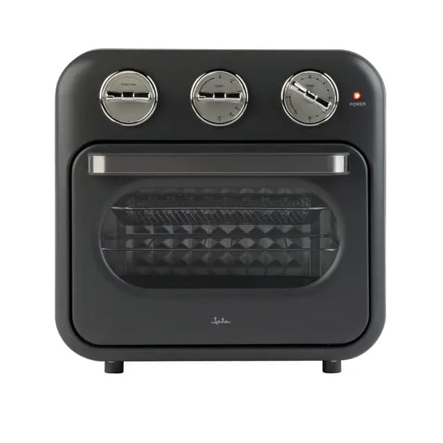 JATA JEFR1816 - Freidora de Aire sin Aceite de 16 L. Air Fryer 1400 W. Horno de Sobremesa. Función Horno o Freidora de Aire. Temporizador 60 minutos. Con Luz. Incluye Bandeja, Rejilla y Cestillo
