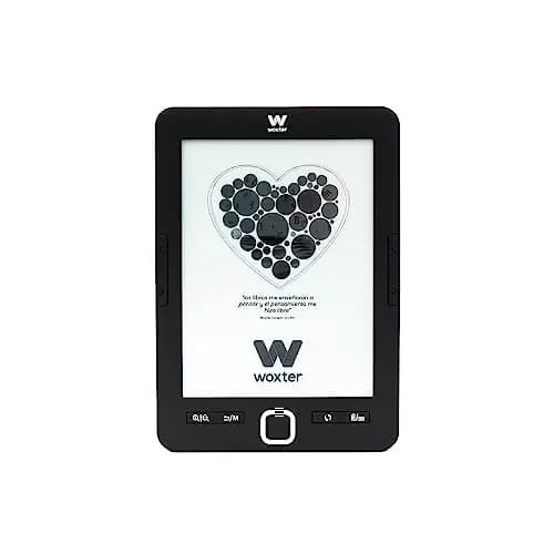 Woxter Scriba 195 (6 Pulgadas) Negro - Lector de Libros Electrónicos, Color Negro