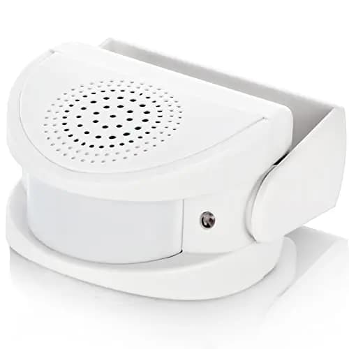Kerui - Timbre inalámbrico M5, Detector de Movimiento con Alarma de Sonido para Puerta/Entrada de Puerta/casa y Tienda/Oficina, Alarma de Seguridad