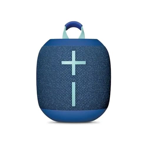Ultimate Ears Wonderboom 4, Altavoz Bluetooth portátil Resistente al Agua con Graves potentes y Sonido de 360 Grados, Altavoz Flotante a Prueba de Polvo con Radio de acción de 40m - Azul