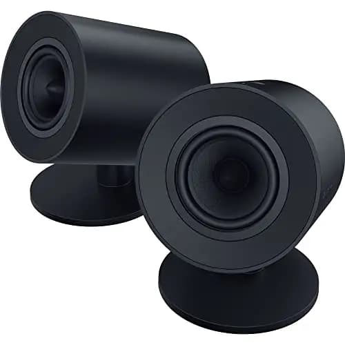Razer Nommo V2 X - Altavoces Gaming de Rango Completo 2.0 para PC (Dos diafragmas de rango completo de 3 pulgadas, THX Spatial Audio, Compatibilidad Multiplataforma) Negro