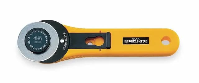 Olfa 9651 RTY-2/G - Cúter rotativo con cuchilla circular de 45 mm
