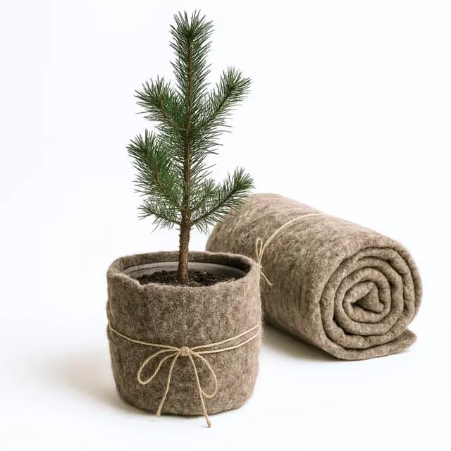 UNIGARDIA Alfombra de lana de oveja ecológica de 80 x 500 cm, protección invernal de lana de oveja para plantas, 100% lana de oveja orgánica, fieltro de invierno para plantas en macetas, protección