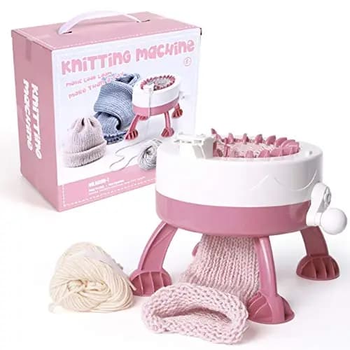 RBSD Máquina de Tejer, 22 Agujas, máquina de Coser para Tejer a Mano para Calcetines, Bufanda, Mantas, niños, Herramientas de Juguete para Tejer para Adultos o niños, niños
