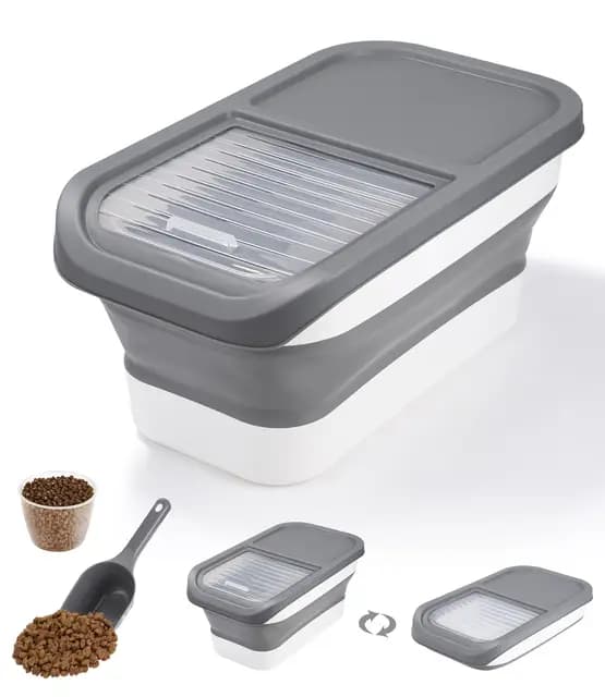 Zawaer Contenedor Pienso Plegable 5 kg