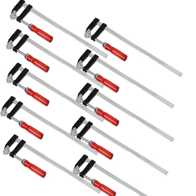 10 Piezas Sargentos de Apriete, 50 * 300mm Sargentos de Barra pinzas Carpintería Sargentos Carpintero Sargentos de Madera