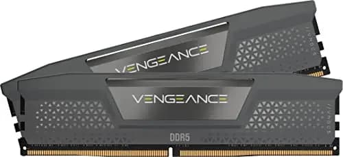 CORSAIR Vengeance DDR5 32GB (2 x 16GB) hasta 6000MHz CL38-44-44-96 1.35V Intel XMP 3.0 AMD Expo Memoria de Ordenador de Sobremesa – Gris