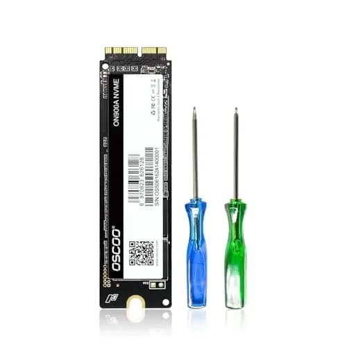 2TB NVMe SSD PCIe gen3.0x4 Disco Duro Interno para Leer y Escribir hasta 3500MB/s, tecnología NVMe 3D NAND, para Mac Air 2013-2017, Mac Pro 2013-2016, Mac Mini 2014, iMac 2012-2018