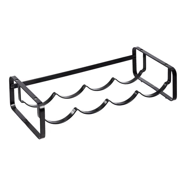 Amazon Basics Botellero apilable de mesa, Negro