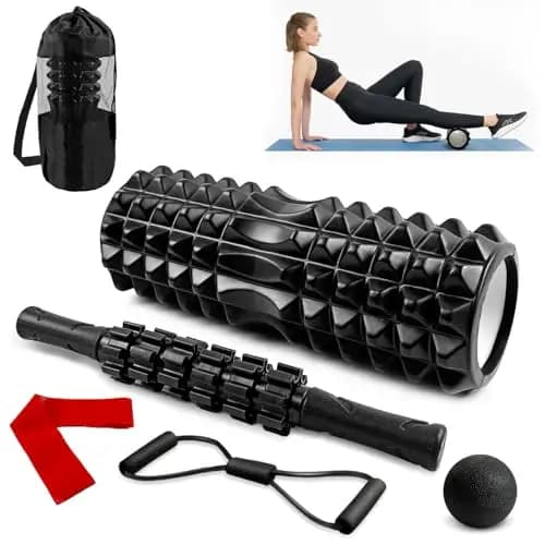 Jessix Rodillo de Espuma para Masaje Muscular 37 cm – Imagen 1