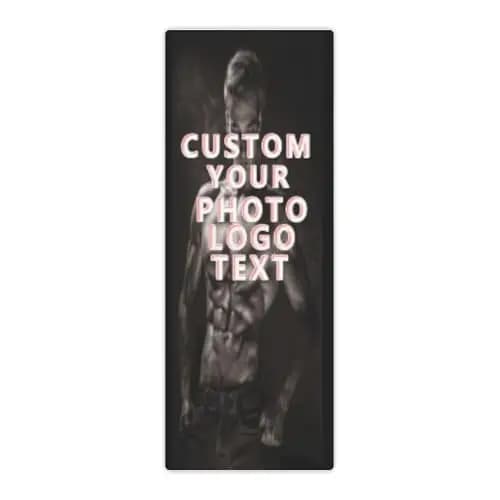Esterillas de yoga personalizadas, Esterilla Fitness Antideslizante Tela de gamuza + capa inferior de goma,Esterilla de yoga para ejercicio, para Pilates Ejercicios Fitness Gimnasia Estiramientos