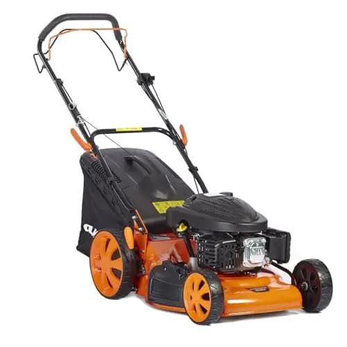 ANOVA - Cortacésped Gasolina 4T | 5 HP - 3,6 KW | 173 CC | 37,3 KG | Ancho Corte 51 CM | Alturas 25-75 MM (10 POS) | para Mantenimiento de Césped en Jardines y Zonas Verdes | Arranque Manual