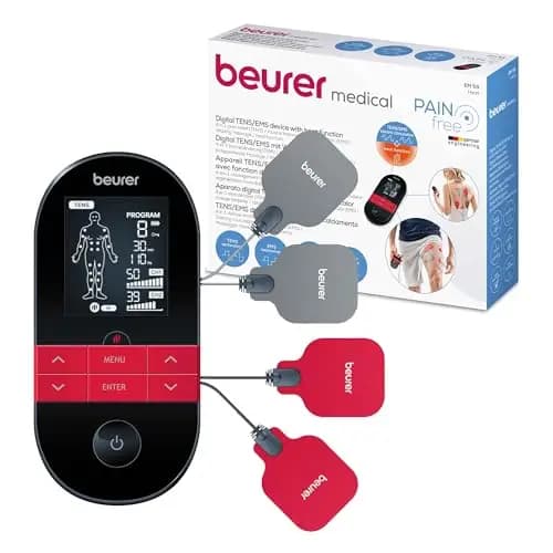 Beurer EM 59 Electroestimulador TENS/EMS con Función Calor