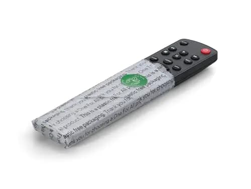 One For All - Mando a Distancia Universal Contour TV - Control Remoto Universal para Todo Tipo de TVs - Mando de reemplazo televisor - Funciona con Todas Las Marcas - Negro - URC1210