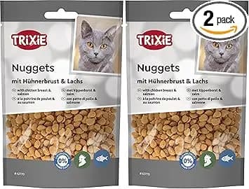 Trixie Nuggets para Gatos Pollo y Salmón 50 g Pack 2
