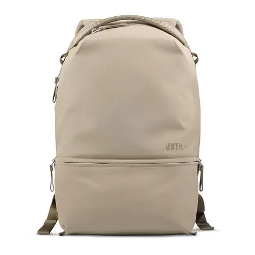 Urth Arkose Mochila Modular de 20L para Cámara y Laptop - Resistente al Agua, Antirrobo, Bolsa Reciclada para DSLR, Laptop de 13-16 Pulgadas en Beige