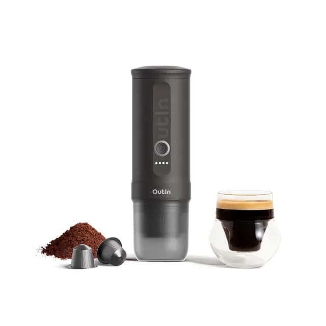 OutIn Nano Cafetera Espresso Portátil USB-C