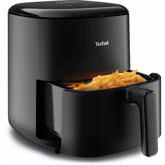 Tefal EY2458 Easy Fry Max Freidora de aire caliente | 5 L de capacidad | 10 programas de cocción automática | pantalla táctil digital | ahorro de tiempo/ahorro de energía | revestimiento antiadherente