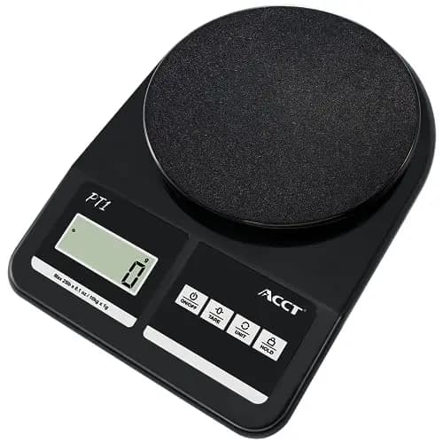 Balanza Postal, 25lb-0.1oz Alta Precisión, Balanza de Envíos para Oficina/Pequeña Empresa/Correo/Envíos, 5 Unidades, Función Hold, Balanza Postal con Batería