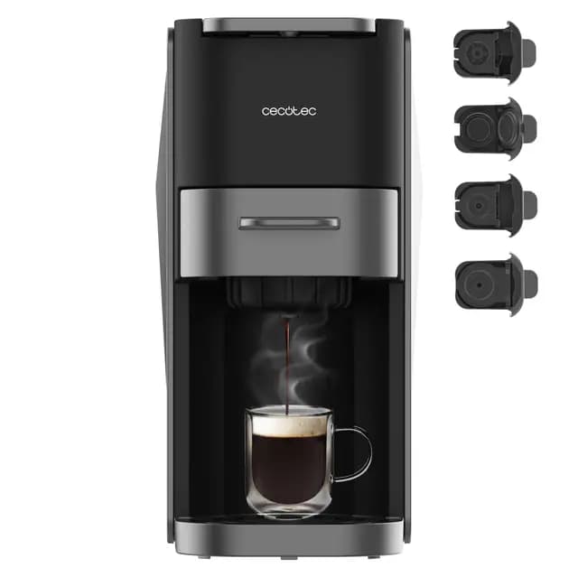 Cecotec FreeStyle Compact Dark Cafetera de Cápsulas