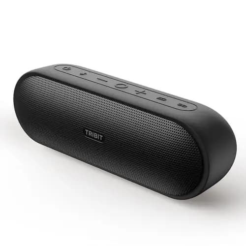 Tribit Altavoz Bluetooth Portátil XSound Plus 2, Altavoz inalámbrico de 30 W con XBass, Tiempo de reproducción de 24 Horas (con XBass Apagado), Sonido estéreo, micrófono Incorporado y Bluetooth 5.3
