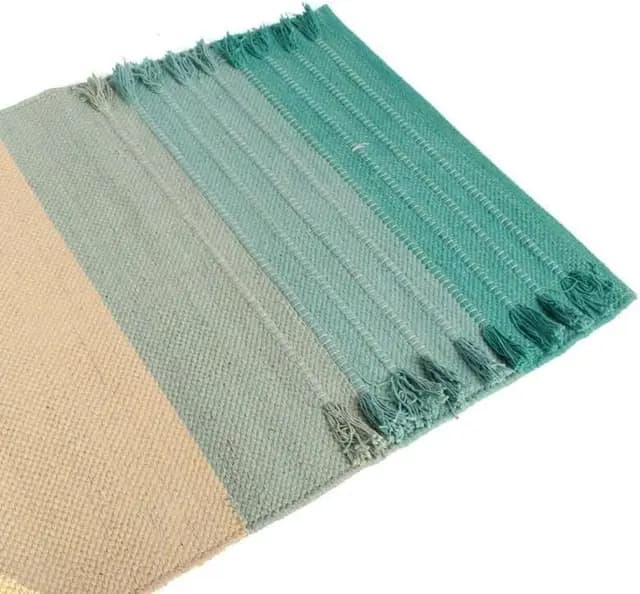 Esterilla de yoga india hecha a mano, 100 % algodón orgánico, para yoga caliente, antideslizante, de algodón, ecológica, tejida a mano, antideslizante y gruesa, plegable, para fitness diario en casa,