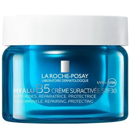 La Roche-Posay Hyalu B5 Suractivated, Crema Antiedad Reafirmante, Acción Alisadora y Rellenadora, Reduce Arrugas y Líneas de Expresión, 3 Tipos de Ácido Hialurónico, Vitamina B5 y Ectoína, 50 ml.