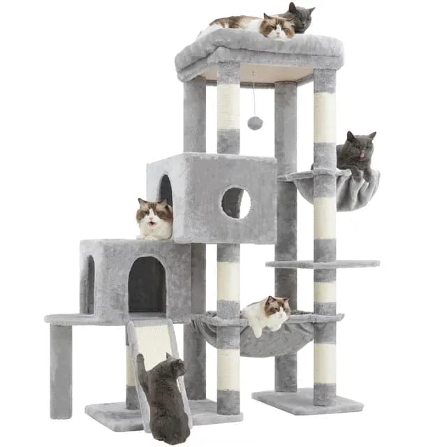 hey-brother árbol rascador gatos 127cm – Imagen 1